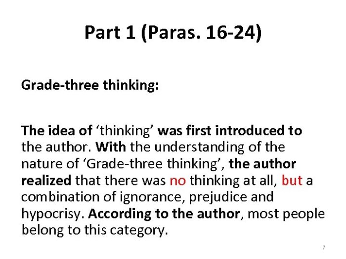 Thinking as a hobby william golding